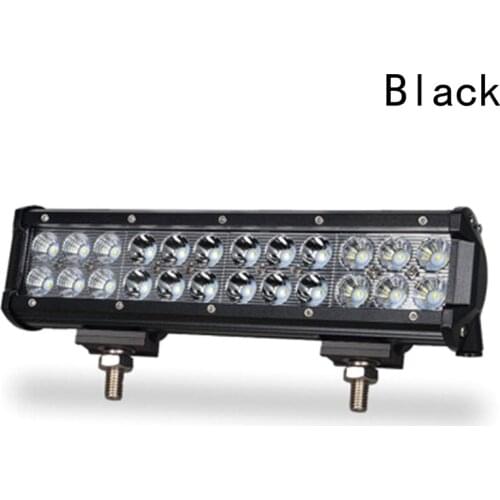 1Pc/Set Super bright 72W 12Inch LED Work Light Bar For Driving Motorcycle Offroad Truck 4WD SUV high low Beam DC12V Car Lighting