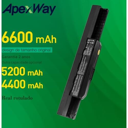 K53u Laptop Battery For Asus A32 K53 A42-K53 A31-K53 A41-K53 A43 A53 K43 K53 K53S X43 X44 X53 X54 X84 X53SV X53U X53B X54H