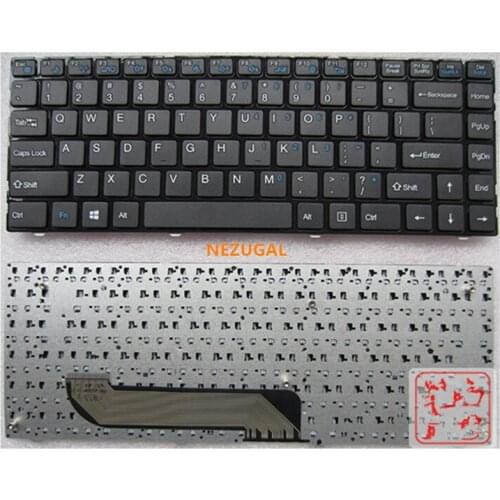 US Laptop Keyboard For HASEE UI43 UI43B UI41 UI47 UI45 UI47-D4 D0 D1 D3 U41G UI43R UI45 UI47 U43 U45 English