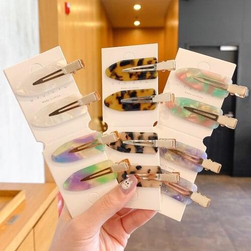 Set 2/1Pcs Hair Clips Bangs Seamless Clip Makeup Hair Styling Hair Tools Women Girls Barrettes Accessories Hair Headdress