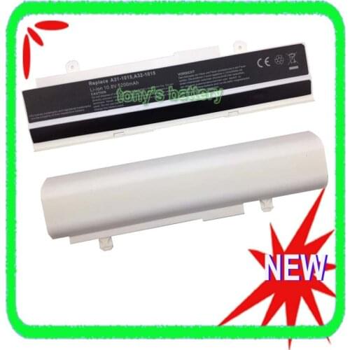 A31-1015 A32-1015 Laptop Battery For Asus Eee PC 1015B 1015P 1016P 1016PG 1215B 1215PE VX6 PL32-1015 White