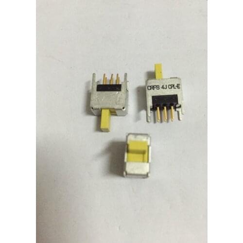 Original New 100% sliding button switch double row 6pin 2gear CRFS4J handle length 6MM