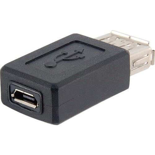 USB 2.0 A female to Micro USB B type 5p female data Connector Adapter convertor