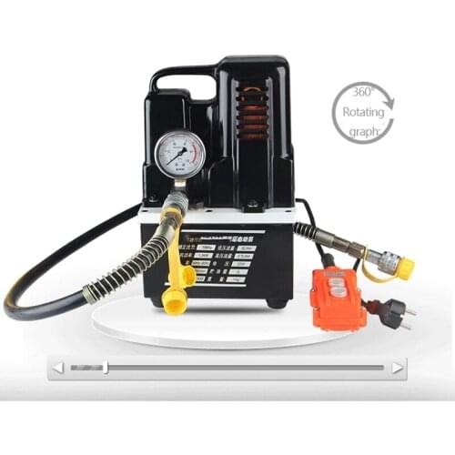 QQ-700 Ultra-Small Portable Electric Hydraulic Pump Electric Pump Hydraulic Oil Pressure Pump 70mpa 220v/1200w