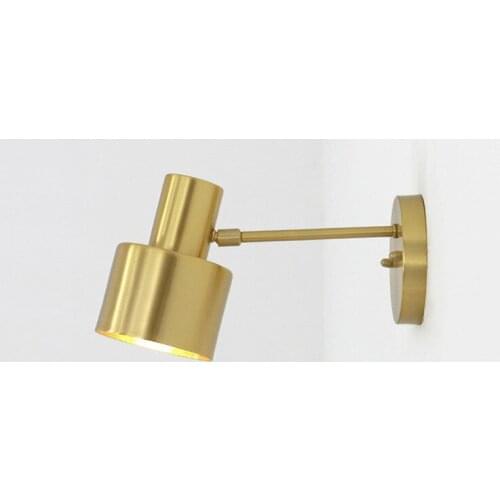 Northern Europe Creative light Color Macaron Corridor single-end The study Bedroom Art machine head Wall lamp Round Multicolor