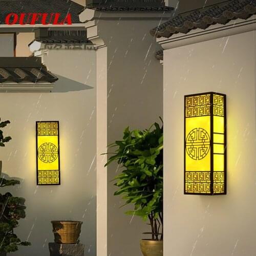 FAIRY Outdoor Wall Lamps Fixture LED Sconce Lights Waterproof Contemporary Creative Decorative For Patio Porch Courtyard