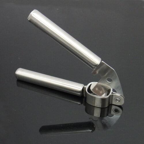 1PC S/Steel Kitchen Squeeze Tool Alloy Crusher Garlic Presses Fruit Vegetable Cooking Kitchen Accessories LB 524