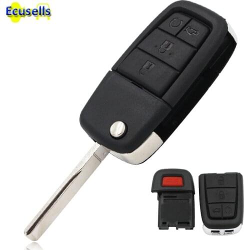 4 +1 Panic 5 Buttons folding flip Remote Key Shell CASE FOB For Pontiac G8 2008-2009