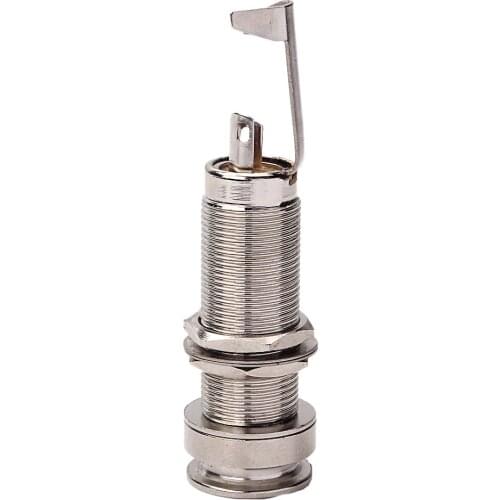 6.35mm 1/4inch Guitar End Pin Jack Plug Socket 3 Prong for Electric Guitar Bass Parts