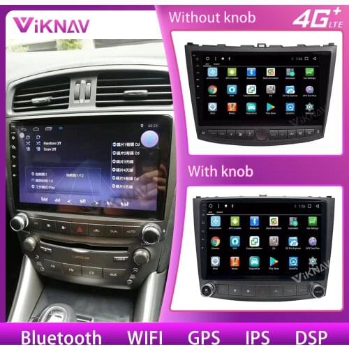 For Lexus IS250 IS300 IS200 IS220 IS350 2005-2012 Car Radio Android 10 Stereo Multimedia Player GPS Navigation Head Unit 2 Din