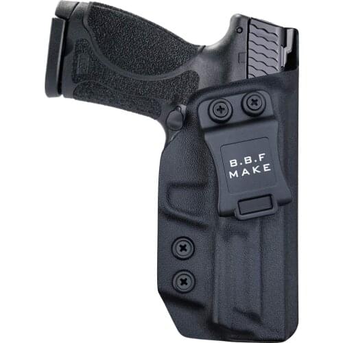 B.B.F Make M&P 9mm , M&P 2.0 Hoster IWB Kydex Holster Custom Fit: Smith & Wesson M&P 9mm M2.0 4"/4.25" Pistol with Thumb Safety