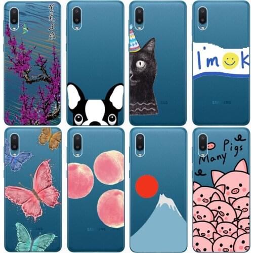 For SAMSUNG GALAXY A02 A022F Case Ultra Thin Clear Soft TPU Case Cover For Samsung Galaxy A02 A022F Case Transparent Couqe Funda