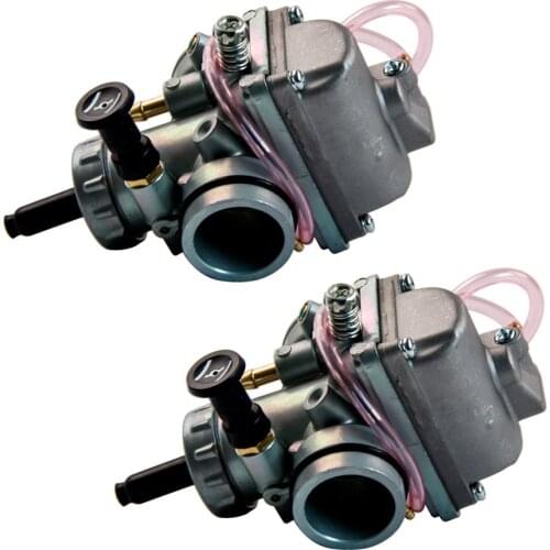 Top 2pcs Carburetor Carburator For Yamaha Banshee YFZ350 1987-2006 ATV Carby