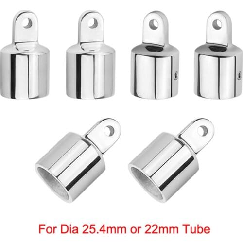Bimini Top Fittings Kit Hardware - 3 Bow- 7/8" 316 Marine Stainless Steel, 12Pcs