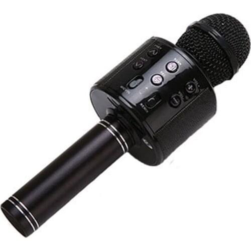 KTV Wireless Karaoke Handheld Microphone USB Player Mic Speaker Portable Christmas Birtay Home Party Handheld Microfone