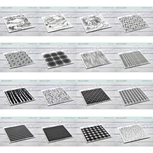 Background Stamp Series Metal Cutting Dies for DIY Scrapbooking Photo Album Decorative Embossing PaperCard Crafts Stamp 2021