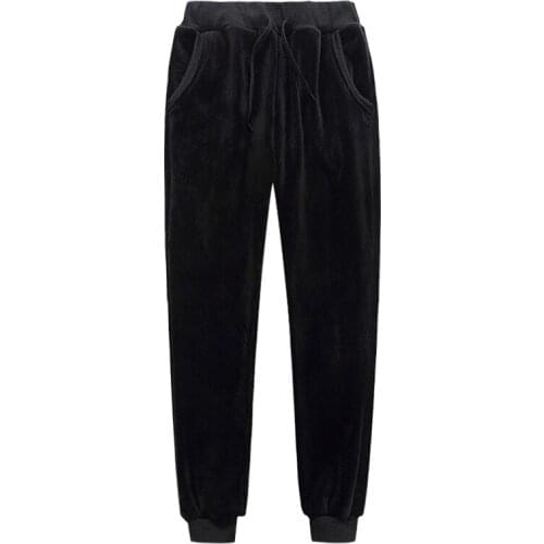 KENNOLE Velvet Pants mens casual pants