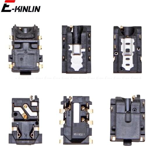 Ear Earphone Headphone Jack Audio Port Connector Flex Repair Parts For HuaWei Honor Play 7C 7A 7X 7S 6C 6A 6X 5C Pro