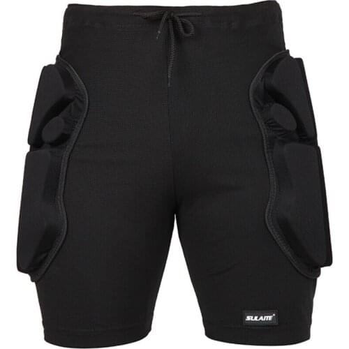 New adult motorcycle ski shoes hip pad shorts ice hockey skating ski shorts pants hip pad mens cross country SHorts thigh pad