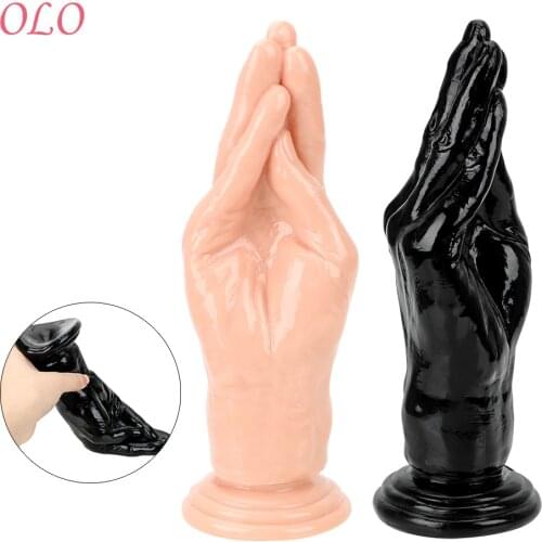 OLO Masturbate Sex Toys Large Penis Fist Huge Dildo Suction Big Hand Anal Stuffed For Women For Men Anal Plug G-spot Butt Plug