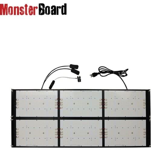 Geeklight monster board grow tent grow light tent v4 plus 600w samsung LM301H with uv ir switch for indoor grow tent