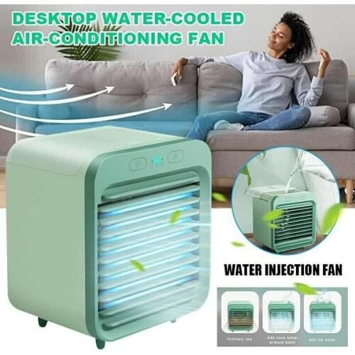 Portable Air Conditioner Personal Desktop Air Cooler Rechargeable Quiet Table Fan For Home Office can CSV