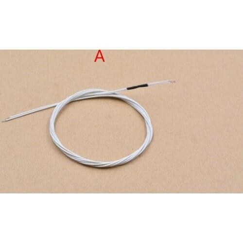 NTC 3950 1% 100K single ended glass sealed thermistor temperature sensor with cable for 3D Printer Reprap