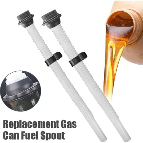 1pc Replacement 5L 10L 20L 30L Motorcycle Car Fuel Can Oil-conveying Pipe Spout Effectively Prevent Overflow