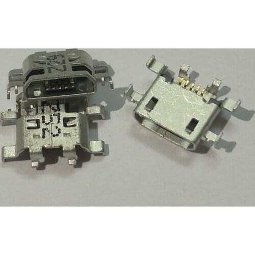 100pcs/lot for Sony M2 D2303 D2306 D2305 S50H charging micro mini usb jack socket connector dock plug port replacement