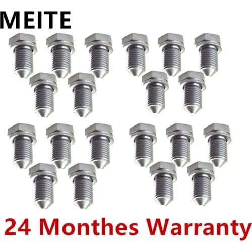 20PCS/Set Oil Pan Screw Hexagon Bolt For Audi A3 A4 Q5 Q7 A5 A6 TT For VW Eos Beetle Jetta Touareg Tiguan N90813201 N90813202
