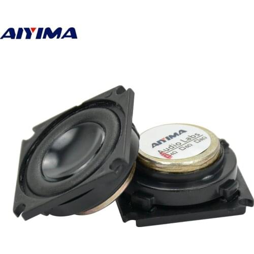 AIYIMA 2PCS Full Range Speaker 1.25 Inch 4 Ohm 3W Neodymium Magnetic Audio Sound Speaker For Bluetooth Audio DIY