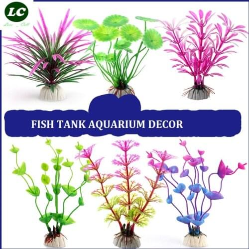 AQUARIUM FISH TANK AQUARIUM DECOR Plant Ornament Aquarium Decoration Decor Landscape