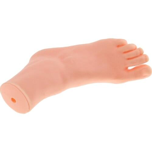 21cm Lifesize Female Left Foot Mannequin Sandal Shoes Sock Ankle Chain Display Model Holder Rack for Shop Use