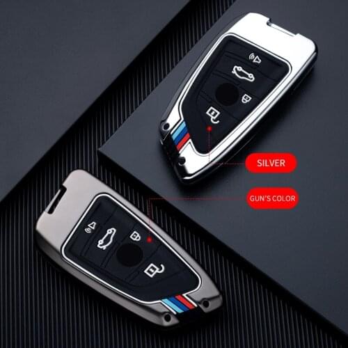 Auto Zinc Alloy Car Key Case Cover Keychain For BMW 2 3 5 7 Series X1 X3 X5 X6 F45 F46 G20 G30 G32 G11 G12 F48 G01 F15 F85 F16