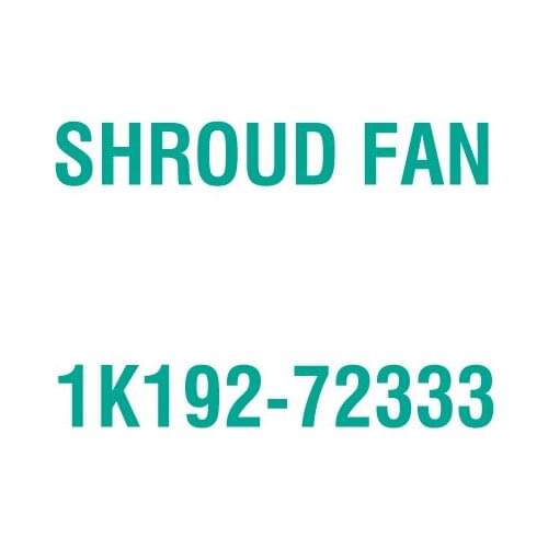 For Kubota 1K192-72333 SHROUD FAN