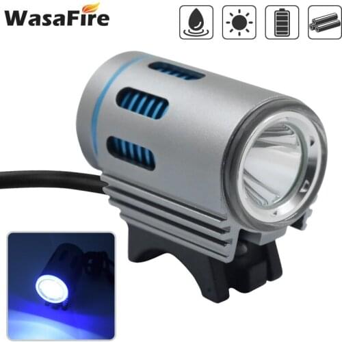 WasaFire 4 Modes Rechargeable Bike Light Bicycle Front Lamp 2000Lm L2 Led Bike Headlight+6400mAh Battery Pack Bike Lamp