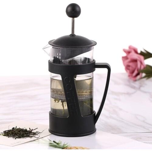 350ML Coffee Pot Manual French Presses Pot Coffee Maker Filter Pot Cafetera Expreso Percolator Tool for Tea Filter Cup