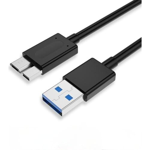 Hard Disk Cable USB3.0 High-speed Mobile Hard Disk Cable AM To Micro-B Data Cable Digital Computer Wiring