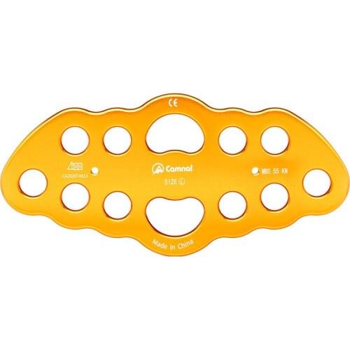 P388 Rope 12-hole force splitter load-bearing anchor splitter mountaineering finger force board rock climbing rope splitter