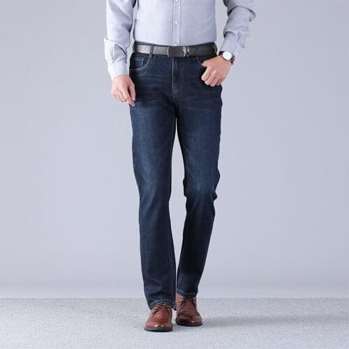 2019 New Style Mens Casual High Quality Slim Fit Trousers Elastic Men Jeans Fashion Classic Denim Skinny Jeans Men