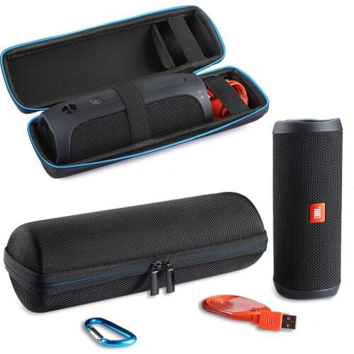 New Hard EVA Carry Protective Cover Case for JBL Flip 4 Flip4 Wireless Bluetooth Speaker Additional Space (only case)