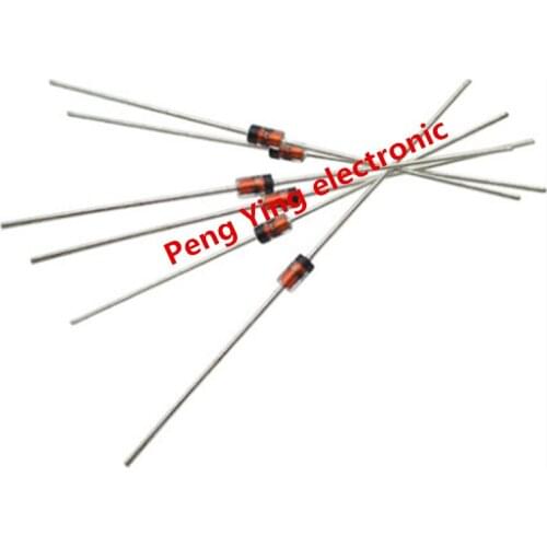 One piece of 10PSC1/2W stabilizer tube 0.5W 18V diode 1N4746A glass tube