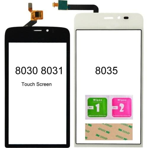 Front Glass Touch Panel For Doro 8030 8031 8035 Touch Screen Digitizer Sensor Replacement Parts