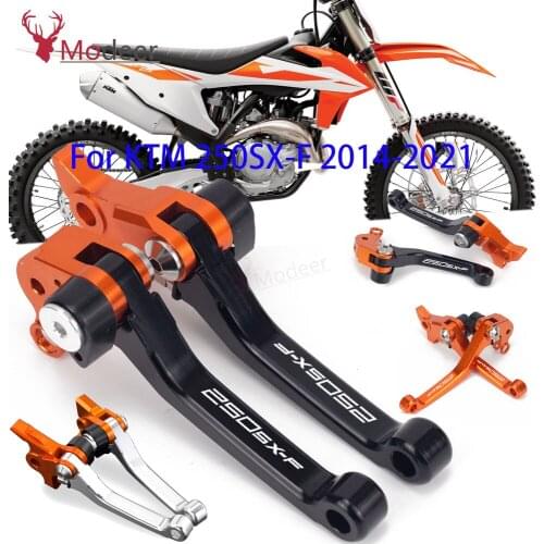 Motocross Dirt Pit Bike Pivot Motorcycle Brake Clutch Levers For KTM 250SX-F 250 SX-F SXF 2014-2021 2020 015 2016 2017 2018 2019