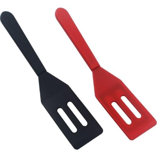 Justdolife Silicone Slotted Cooking Spatula Kitchen Turner Cooking Utensil Slotted Turner Fish Spatula Shovel Cooking Tool