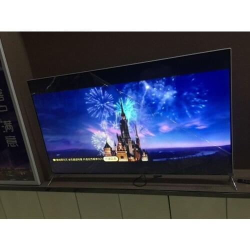 55 65 inch Ultra-thin metal frame enclosure Full HD Smart TV set android lan/wifi T2 global version led television TV