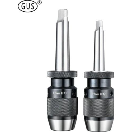 1pcs MT2 MT3 1-13/1-16 Morse tapper shank Drill Chuck APU13 APU16 Arbor Lathe CNC drill machine Wood One-piece Light drill chuck