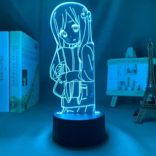 Anime Led Night Light Hitori Bocchi no Marumaru Seikatsu for Bedroom Decorative Light Battery Powered Birthday Gift Manga Lamp