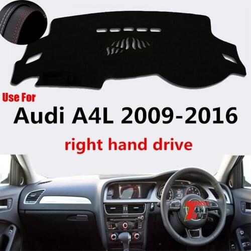 TAIJS Factory Fashion Sport High Quality Leather Car Dashboard Cover For Audi A4L 2009 2010 11 12 13 14 15 16 Right Hand Drive