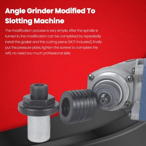 Angle Grinder Modified To Slotting Machine Accessories Set Angle Grinder Modified Spindle Set Wall Tile Corner Mud Slooving